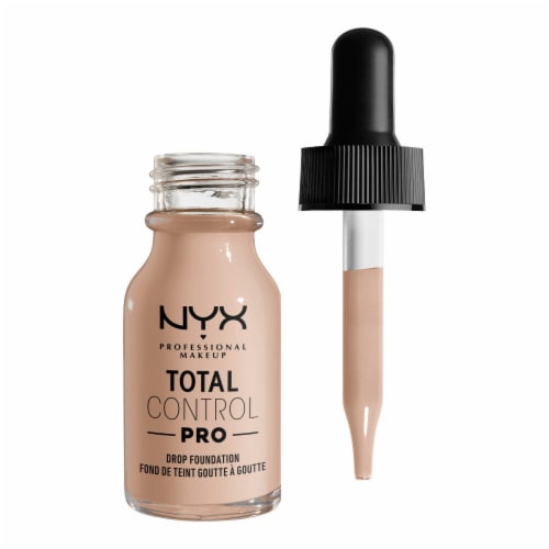 NYX Professional Makeup Total Control Pro Drop Foundation 3 Porcelain Perspective: top
