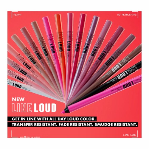 NYX Professional Makeup Line Loud Evil Genius Lip Liner Perspective: top