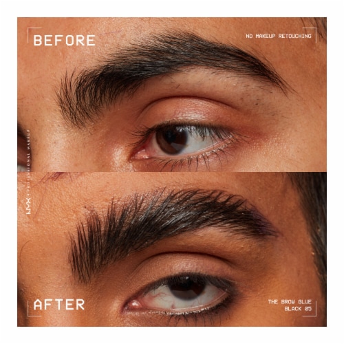 NYX Professional Makeup The Brow Glue 05 Black Perspective: top