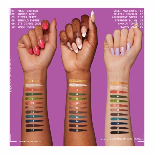 NYX Professional Makeup Vivid Rich Eyeliner 16 Always Onyx Perspective: top