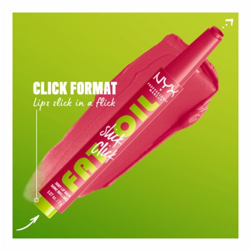 NYX Professional Makeup Fat Oil Slick Click Lip Balm 03 No Filter Needed Perspective: top