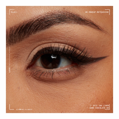 NYX Professional Makeup Epic Ink Liner Waterproof 03 Dark Chocolate Perspective: top