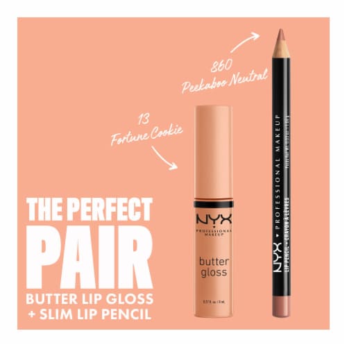 NYX Professional Makeup Butter Gloss 13 Fortune Cookie Perspective: top