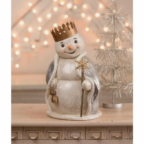 Christmas Frosted Metallics Snowman Paper Mache King Winter Festival Td1142, 1 Count - Pick 'n Save Christmas Frosted Metallics Snowman Paper Mache King Winter Festival Td1142, 1 Count - Pick 'n Save