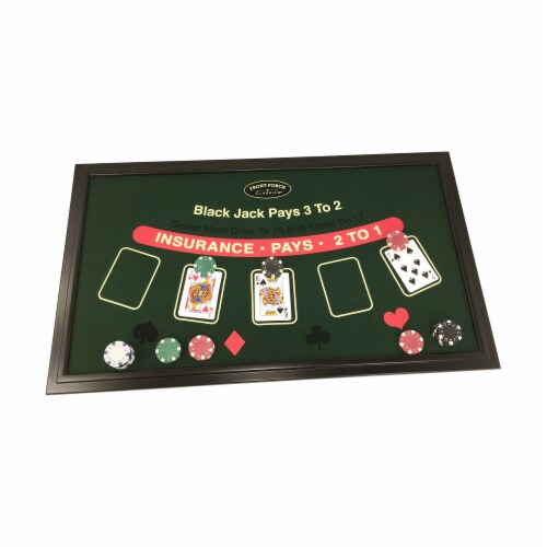 Front Porch Classics 4-in-1 Casino Game Set Perspective: top