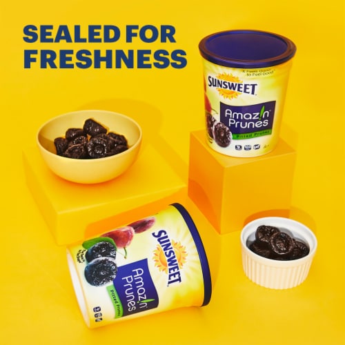 Sunsweet® Pitted Prune Canister Perspective: top
