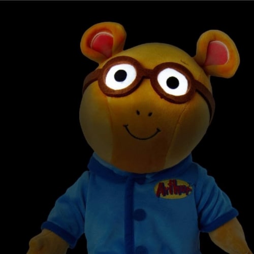 Arthur the Aardvark Light-Up Plush Night Light TV Character Toy Buddies Perspective: top
