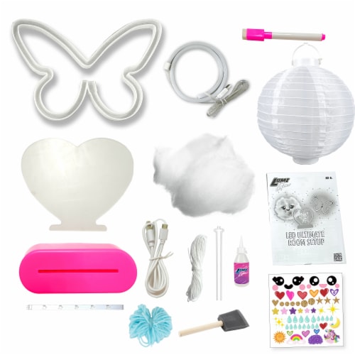 LumiGlow DIY LED Ultimate Room Set Up Kit Perspective: top