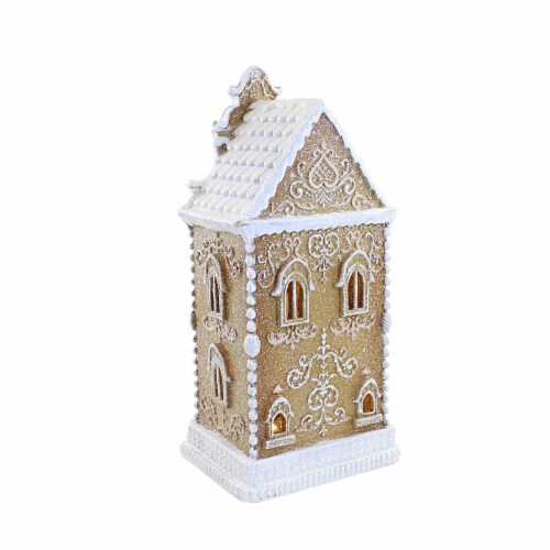 Christmas Gingerbread Townhouse Village Home Decor Tabletop LED 2929462 Perspective: top
