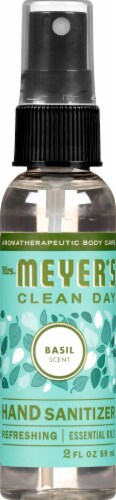 Mrs. Meyer's Clean Day Basil Scented Hand Sanitizer Perspective: top
