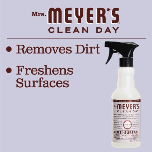 Mrs. Meyer's Clean Day Multi Surface Cleaner, Lavender Perspective: top