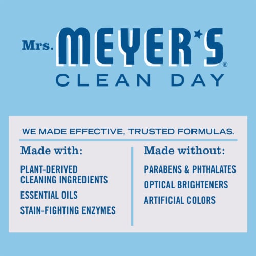 MRS MEYERS CLEAN DAY Laundry Detergent Rain Water Perspective: top