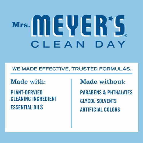 Mrs. Meyer's Clean Day Multi Surface Cleaner, Rainwater Perspective: top