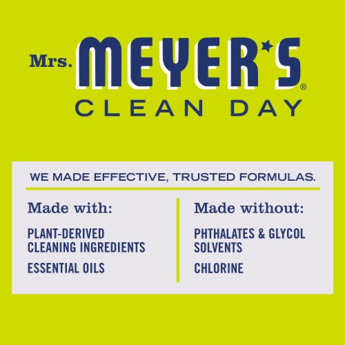 Mrs. Meyer's Clean Day Tub and Tile Cleaner, Lemon Verbena Perspective: top