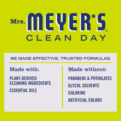Mrs. Meyer's Clean Day Lemon Verbena Concentrate Multi-Surface Cleaner Perspective: top