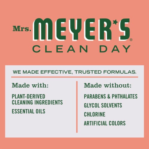 Mrs. Meyer's Clean Day Geranium Multi-Surface Cleaner Concentrate Perspective: top