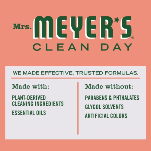Mrs. Meyer's Clean Day Geranium Scent Multi-Surface Everyday Cleaner Perspective: top