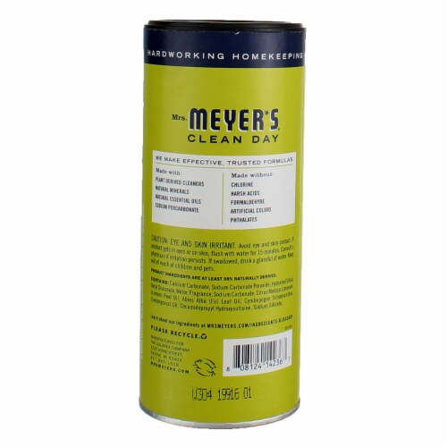 Mrs. Meyer's Clean Day Lemon Verbena Scent Surface Scrub Perspective: top