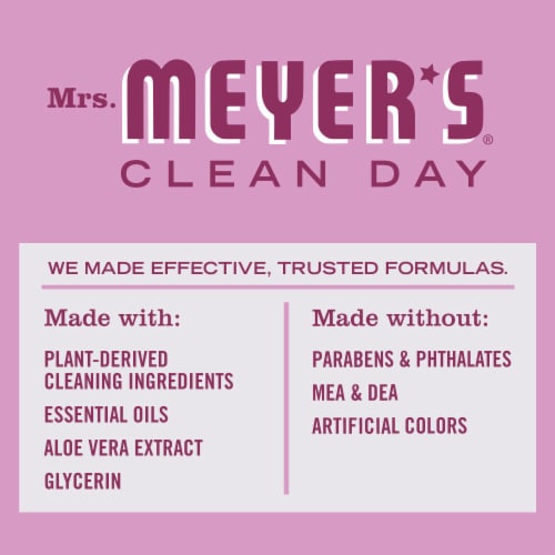 Mrs. Meyer's® Clean Day Peony Dish Soap Perspective: top