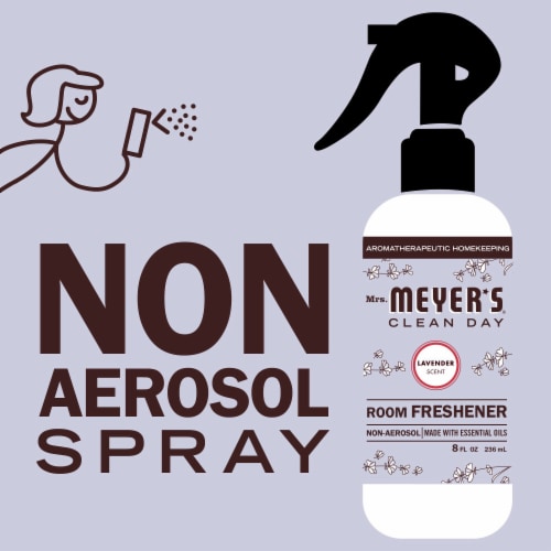 Mrs. Meyer's Clean Day Lavender Scent Room Freshener Perspective: top