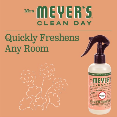 Mrs. Meyer's Geranium Room Spray Perspective: top