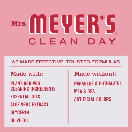 MRS MEYERS CLEAN DAY Liquid Hand Soap Peppermint Perspective: top