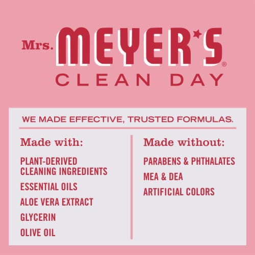 MRS MEYERS CLEAN DAY Liquid Hand Soap Peppermint Perspective: top