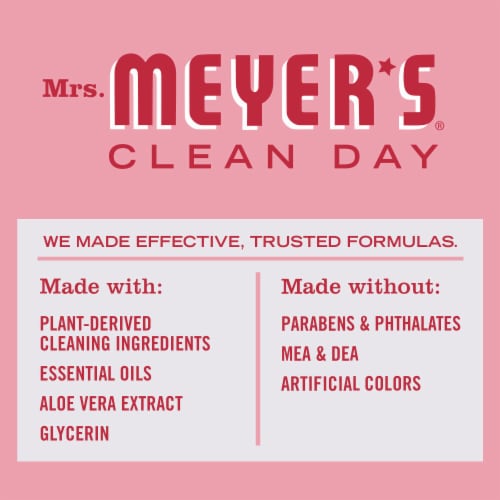Mrs. Meyer's Clean Day Peppermint Liquid Dish Soap Perspective: top