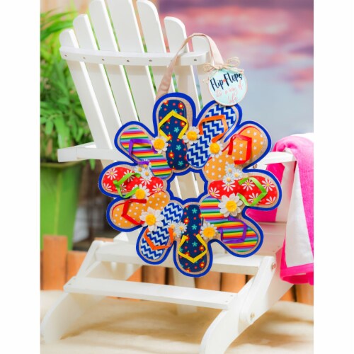 Flip flop door best sale decoration