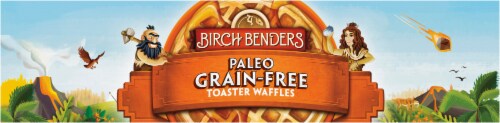 Birch Benders® Paleo Grain-Free Toaster Waffle Perspective: top