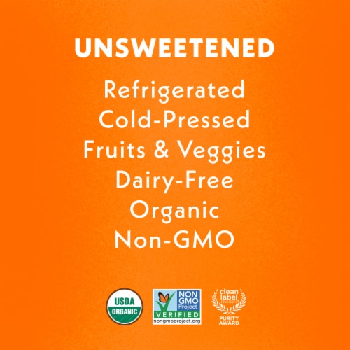 Once Upon a Farm™ Butternut Squash with Cinnamon Organic Baby Food Pouch Perspective: top