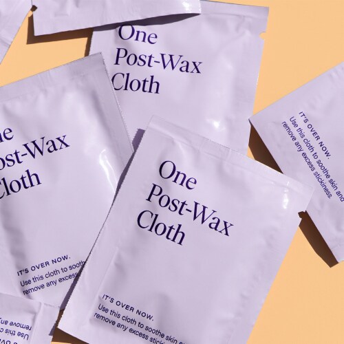 Flamingo Pubic Hair Wax Kit Perspective: top