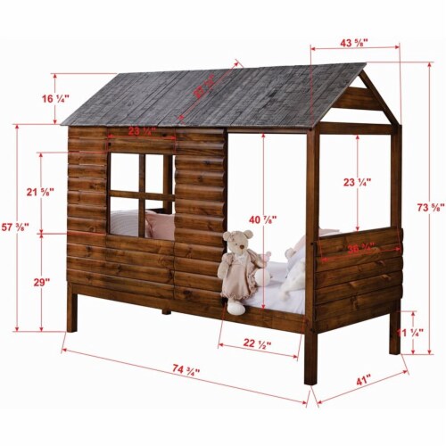 Donco clearance twin rustic