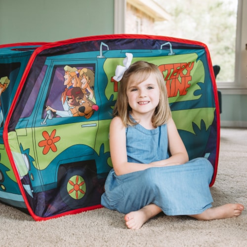 Sunny Days Scooby Doo Mystery Machine Pop Up Play Tent Perspective: top