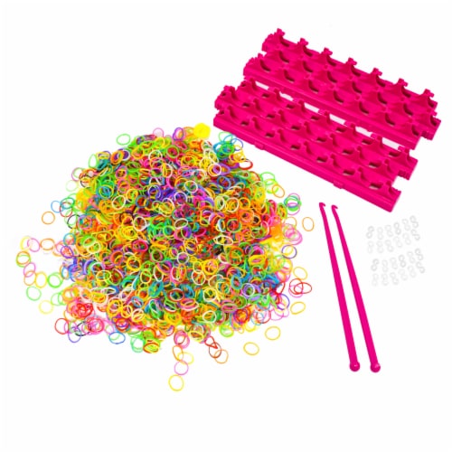 Sunny Days Studio DIY Fashion Bracelet Loom Activity Set Perspective: top