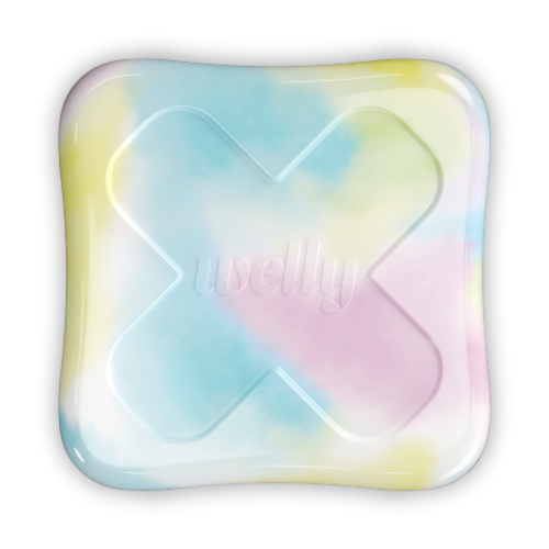 Welly® Bravery Badges Assorted Colorwash Flex Fabric Bandages Perspective: top