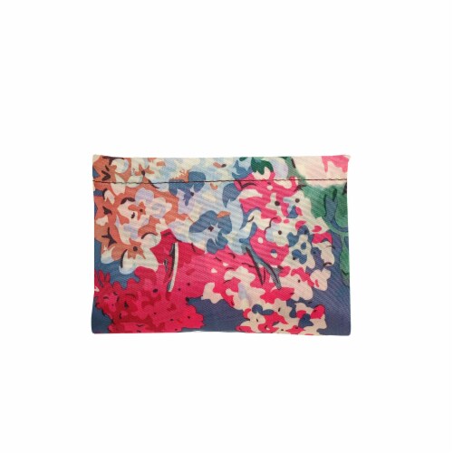 Wrapables Large Nylon Reusable Shopping Bag, Bouquet Perspective: top
