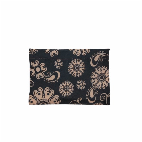 Wrapables Large Nylon Reusable Shopping Bag, Floral Deco Perspective: top