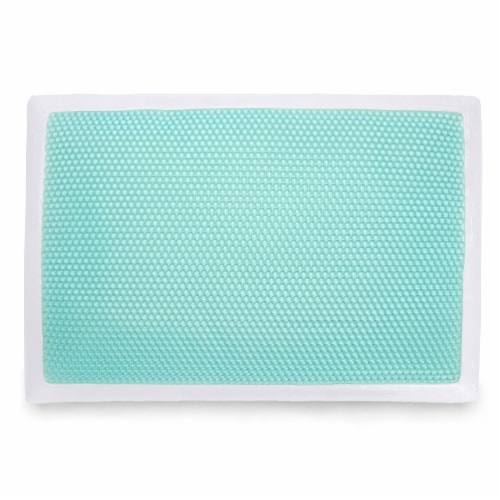 Sealy® Essentials Cooling Gel Memory Foam Pillow Perspective: top