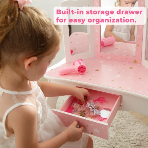 Makeup table for little girl online