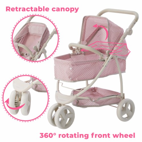 Pink Doll Jog Stroller