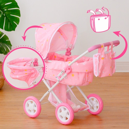 Pink Doll Jog Stroller