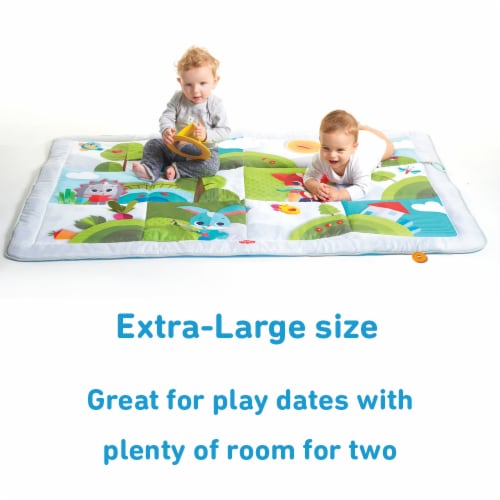 Tiny Love Super Mat - Large Baby Play Mat Perspective: top