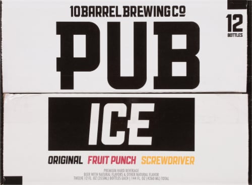 10 Barrel Pub Hard Beverage Variety Pack Perspective: top