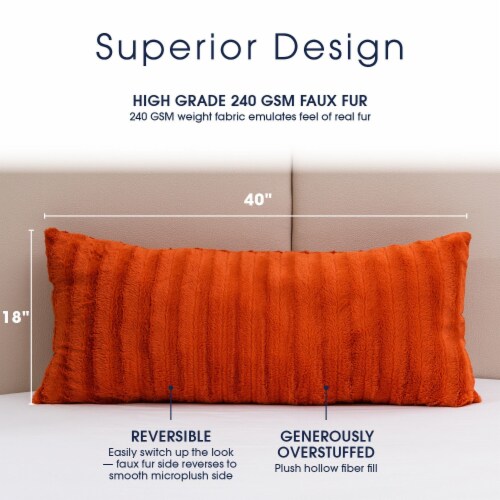Faux fur online decorative pillows