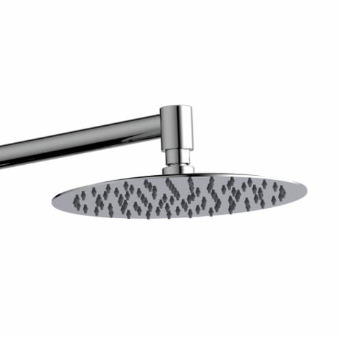 PULSE ShowerSpas Atlantis Chrome Shower System Perspective: top
