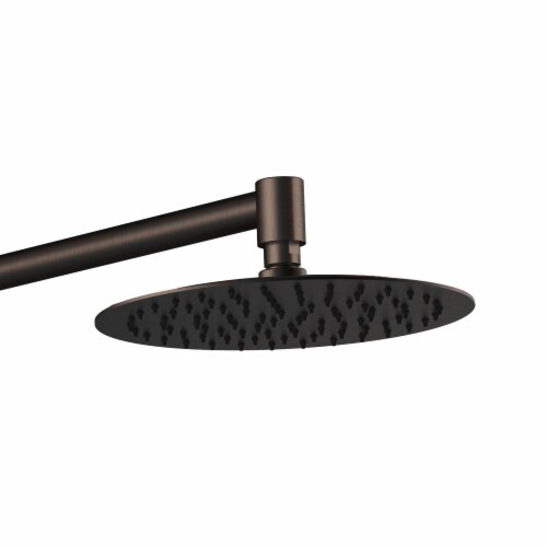 PULSE ShowerSpas Atlantis Oil-Rubbed Bronze Shower System Perspective: top