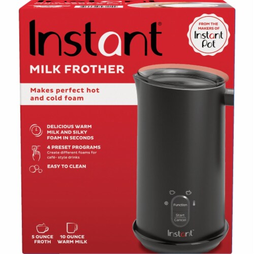 Instant™ Milk Frother Perspective: top