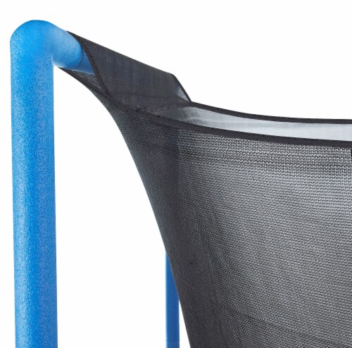 Trampoline Safety Enclosure Net, Fits 11 FT Round Frame,3 Arches - with Top Sleeves Perspective: top
