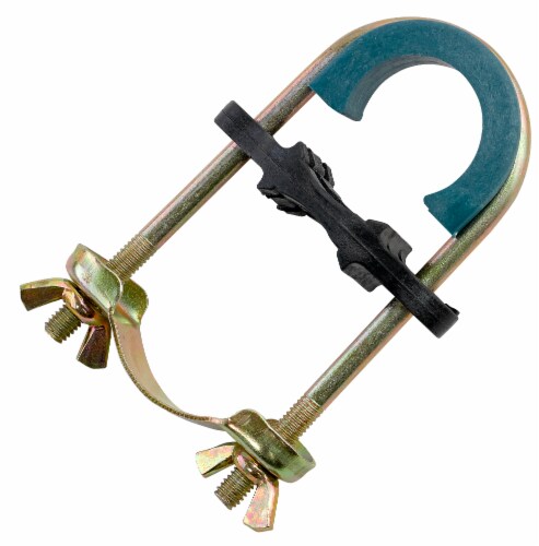 Trampoline Enclosure Pole Connecter, Fits Poles  up-to 1.5" Diameter or 1.75" Leg - 16 Perspective: top